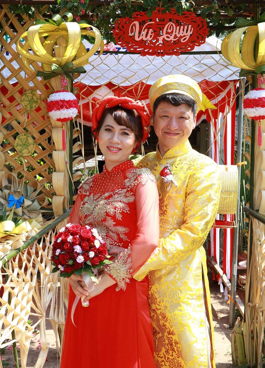 ベトナムでの結婚式